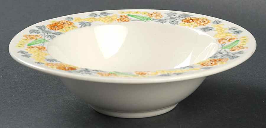 Golden Dawn Rim Cereal Bowl by George Jones & Sons-1