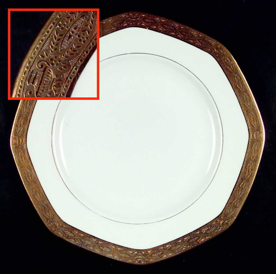 JON12 Dinner Plate by George Jones & Sons-1