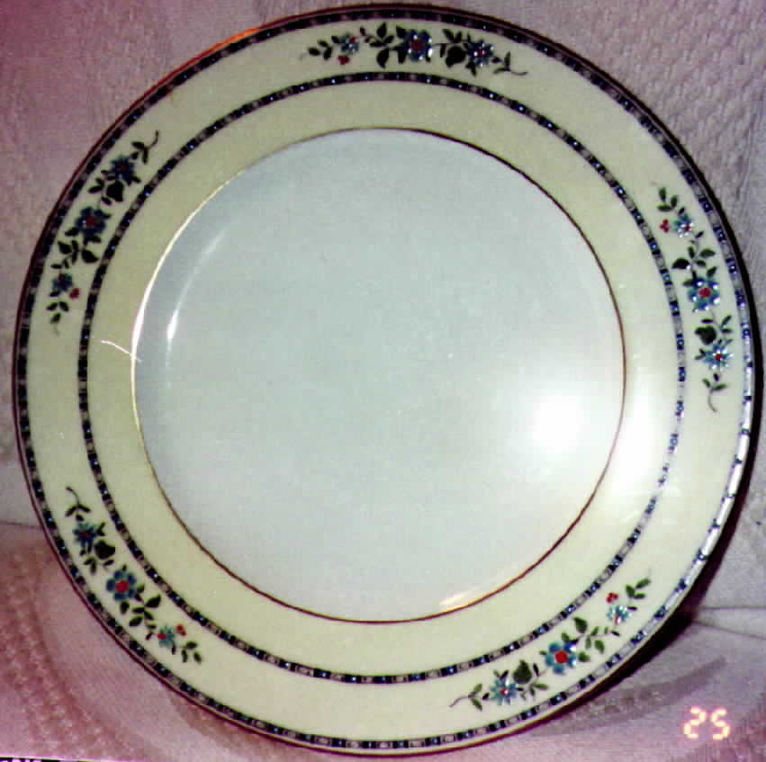 JON7 Dinner Plate by George Jones & Sons-1