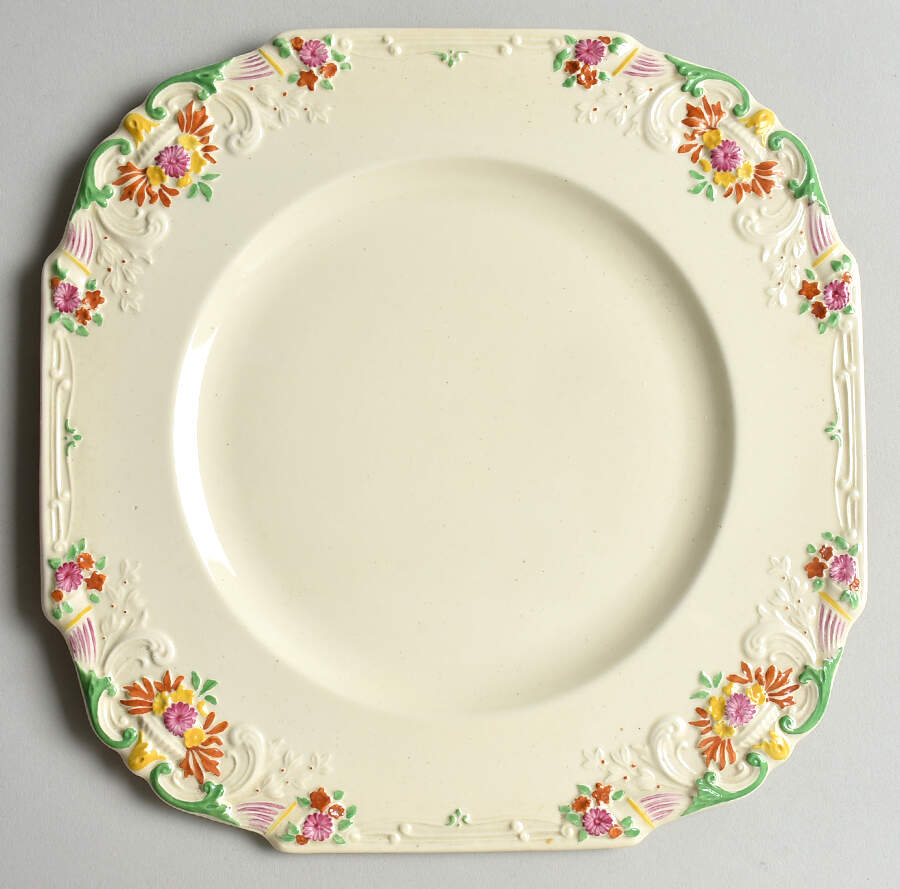 Marlborough Square Salad Plate by George Jones & Sons-1