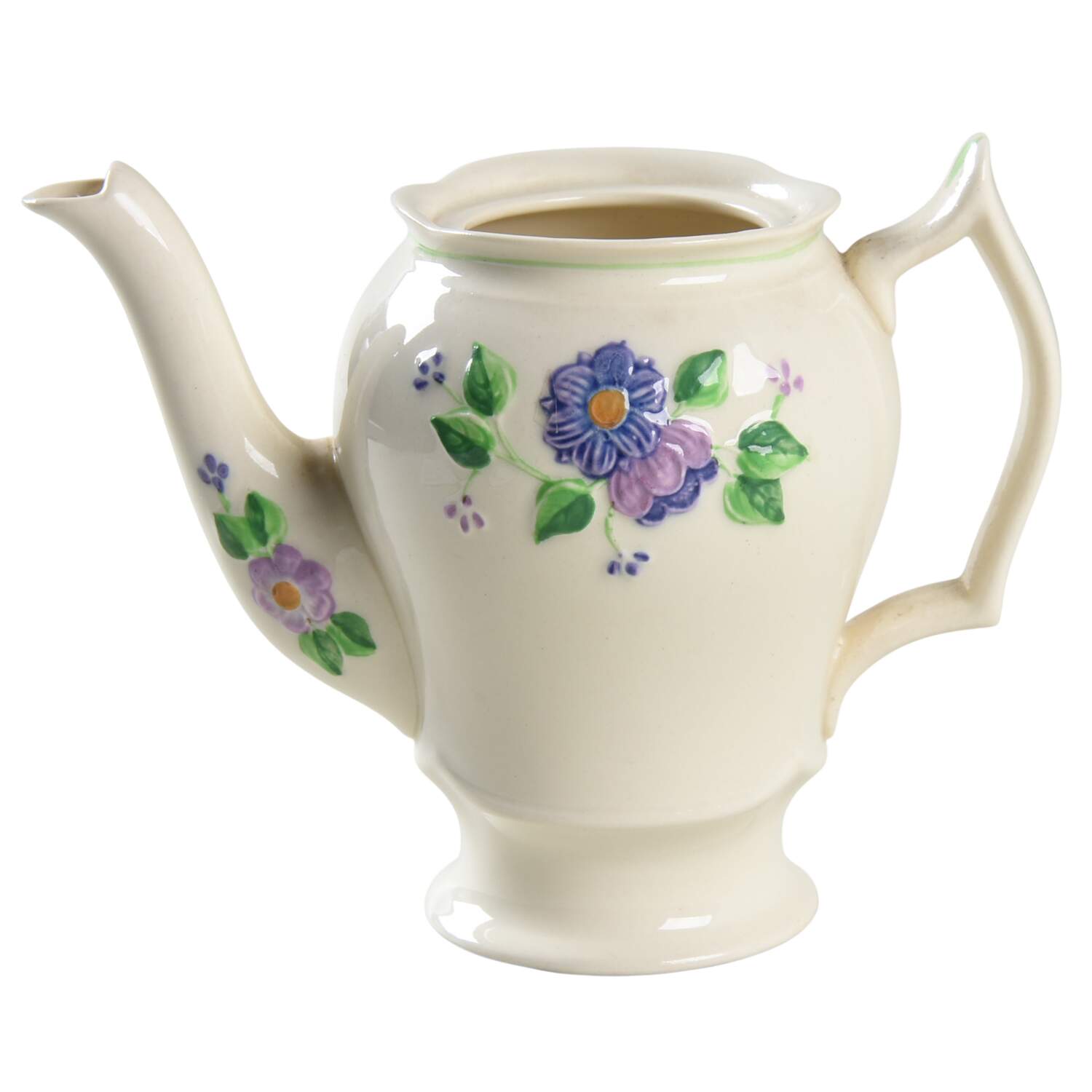 Maytime Individual Coffee Pot No Lid by George Jones & Sons-1