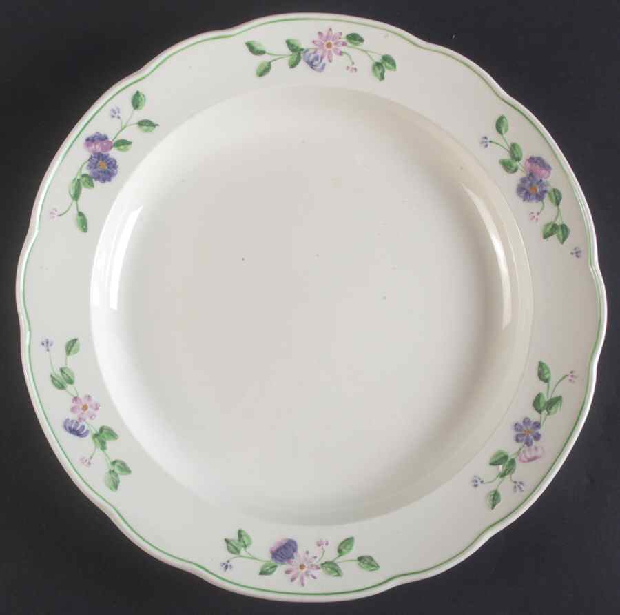 Maytime 12" Chop Plate (Round Platter) by George Jones & Sons-1