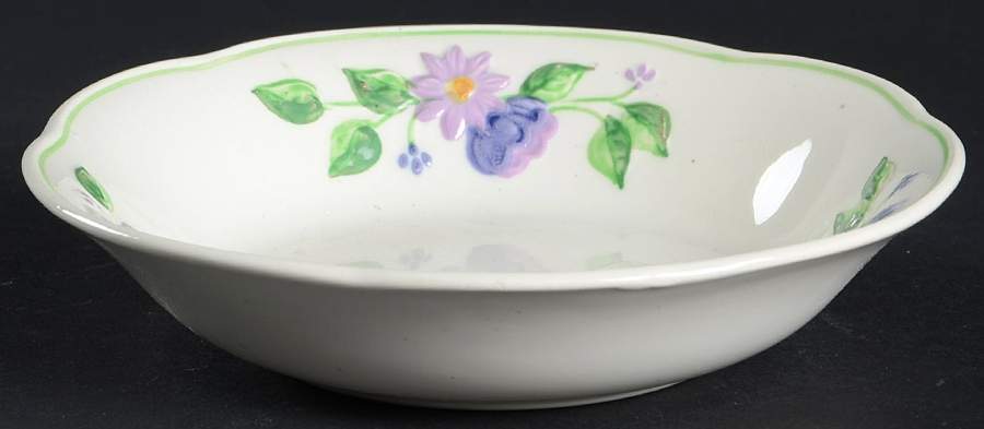 Maytime Fruit/Dessert (Sauce) Bowl by George Jones & Sons-1