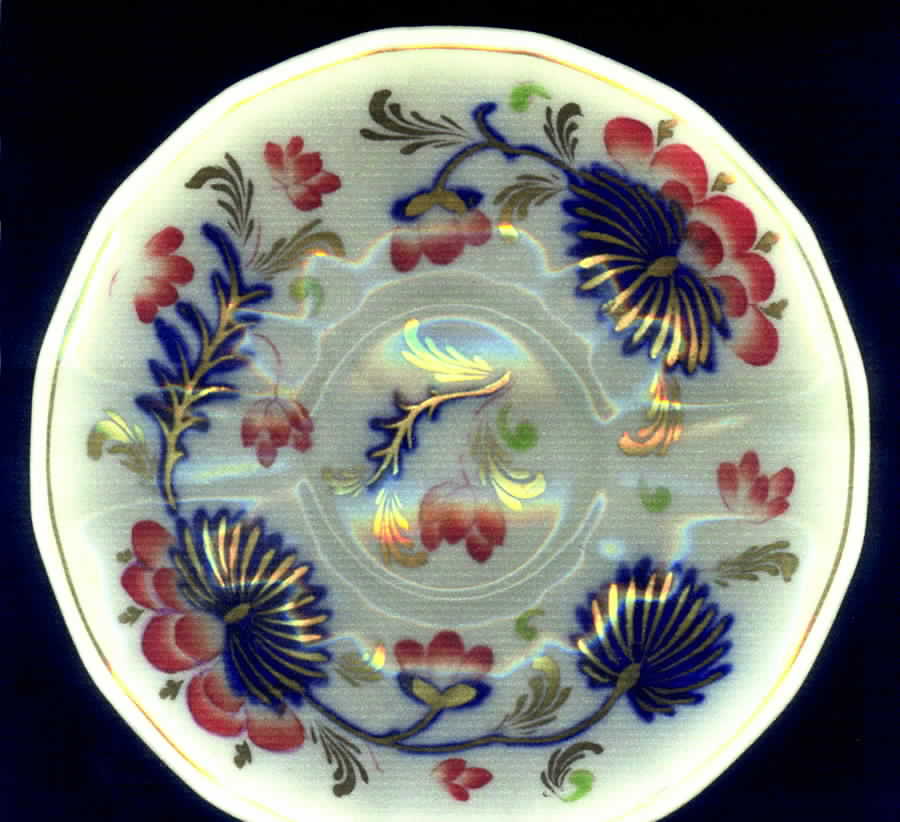 Mogador Saucer by George Jones & Sons-1