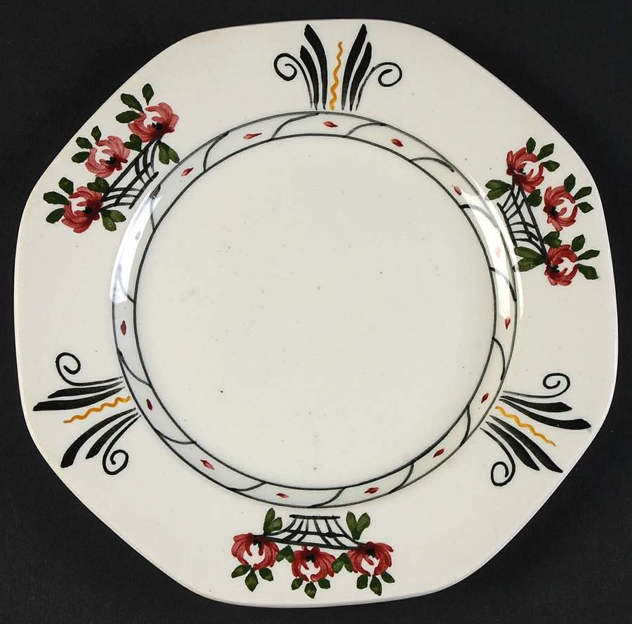 The Oberlin Salad Plate by George Jones & Sons-1