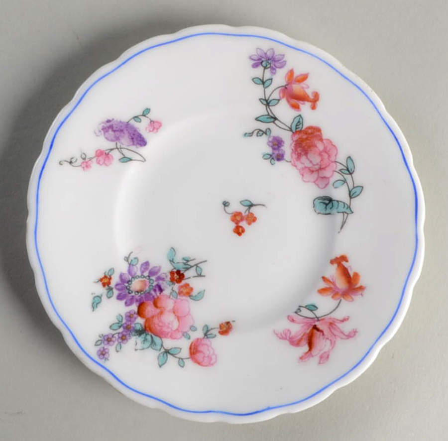 Olde English (Scalloped) Saucer for Ramekin by George Jones & Sons-1