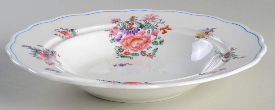 Olde English (Scalloped) Muffin Dish No Lid by George Jones & Sons-1