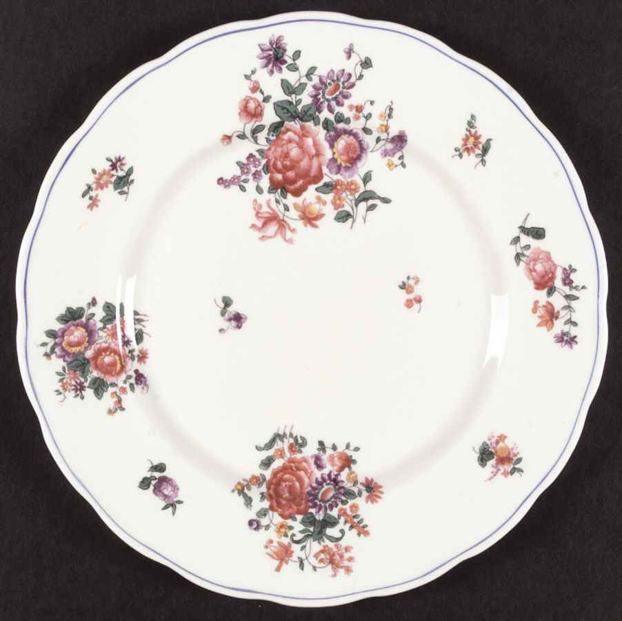 Olde English (Scalloped) Dinner Plate by George Jones & Sons-1
