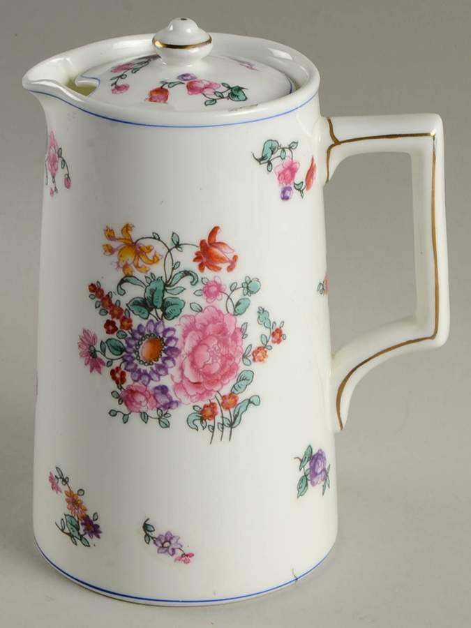 Olde English (Scalloped) Teapot & Lid by George Jones & Sons-1