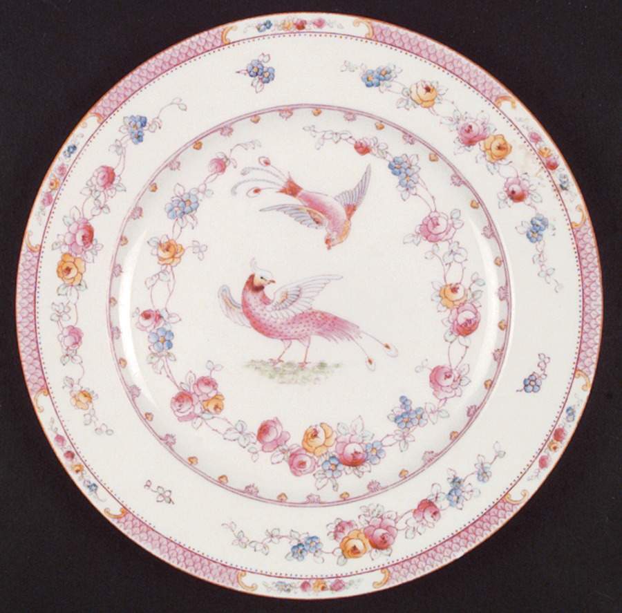 Paradise Pink Dinner Plate by George Jones & Sons-1