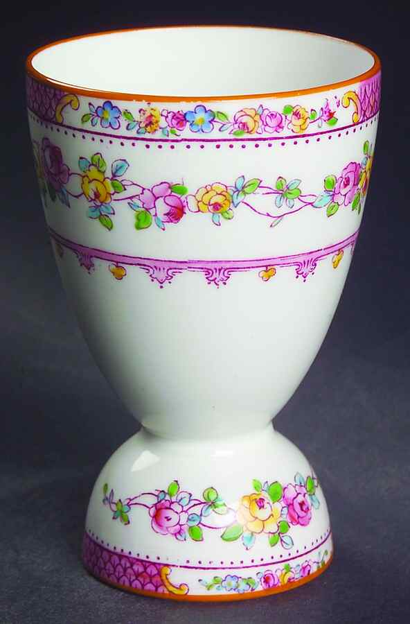 Paradise Pink Double Egg Cup by George Jones & Sons-1