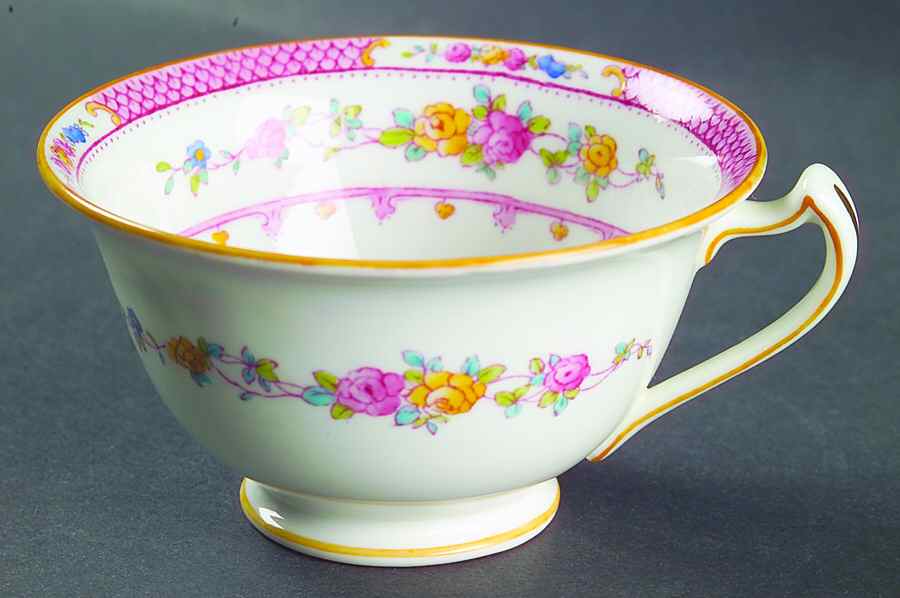 Paradise Pink Footed Cup by George Jones & Sons-1