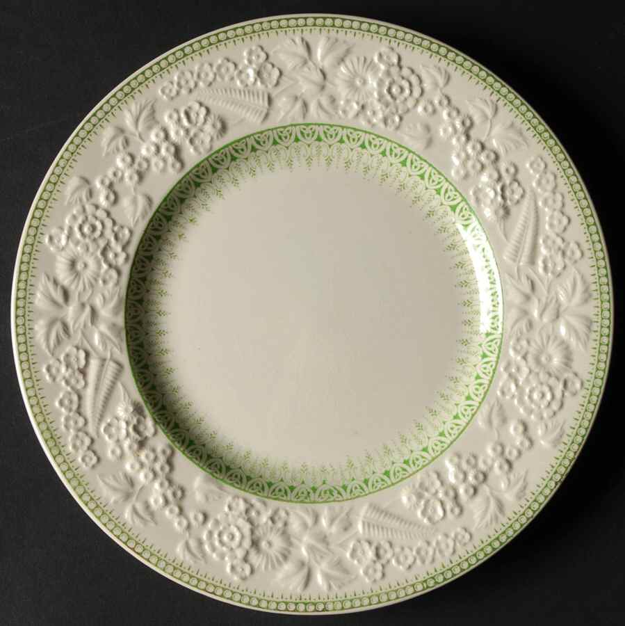 Shannon Green Salad Plate by George Jones & Sons-1
