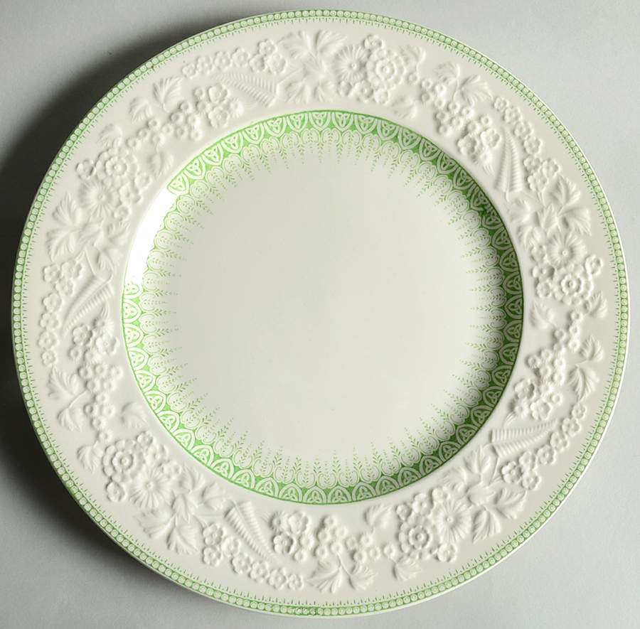 Shannon Green Dinner Plate by George Jones & Sons-1