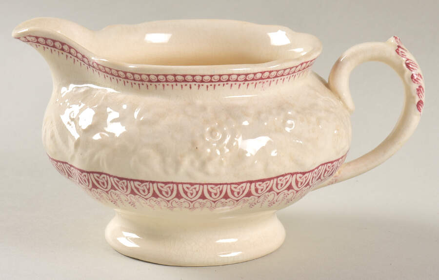 Shannon Pink Creamer by George Jones & Sons-1