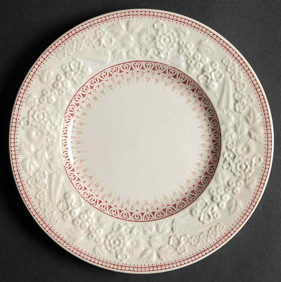 Shannon Pink Dessert/Pie Plate by George Jones & Sons-1