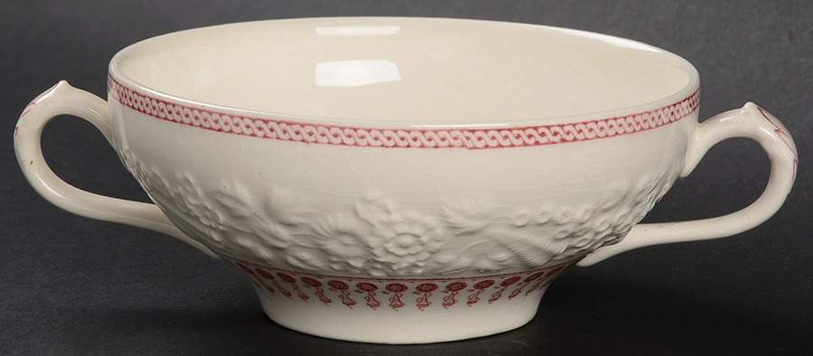 Sheridan Flat Cream Soup Bowl by George Jones & Sons-1