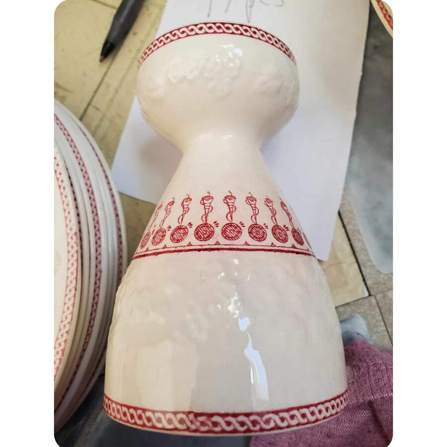 Sheridan Double Egg Cup by George Jones & Sons-1
