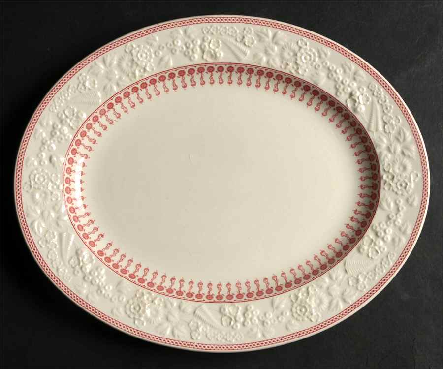 Sheridan 11" Oval Serving Platter by George Jones & Sons-1