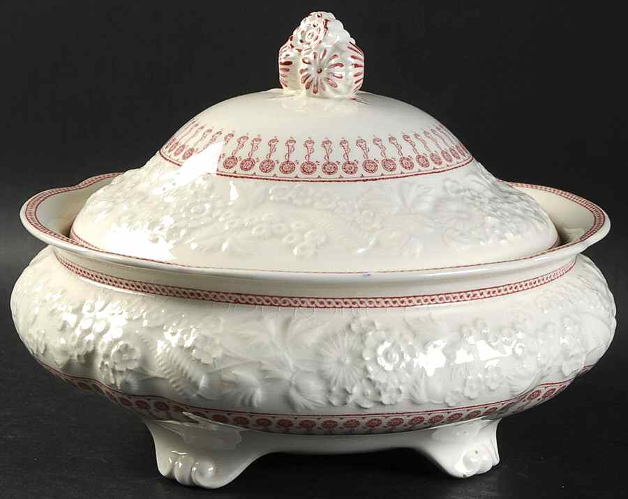 Sheridan Round Covered Vegetable by George Jones & Sons-1