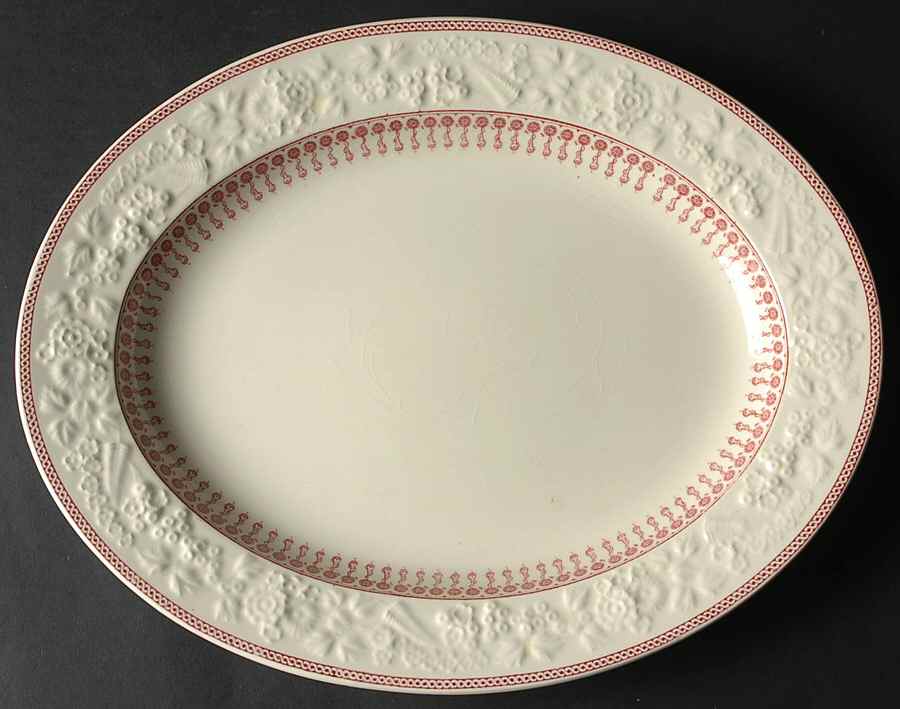 Sheridan 13" Oval Serving Platter by George Jones & Sons-1
