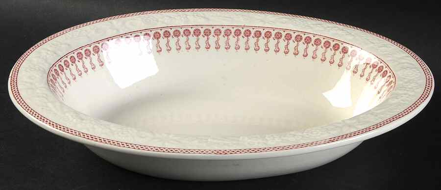 Sheridan 10" Oval Vegetable Bowl by George Jones & Sons-1