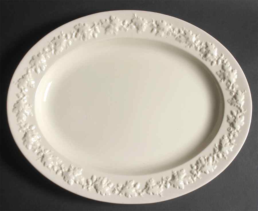 Trentham 15" Oval Serving Platter by George Jones & Sons-1