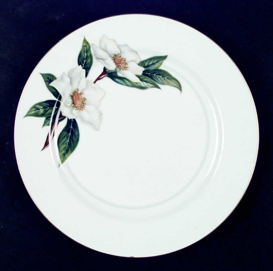 Christmas Rose Dinner Plate by Jyoto-1
