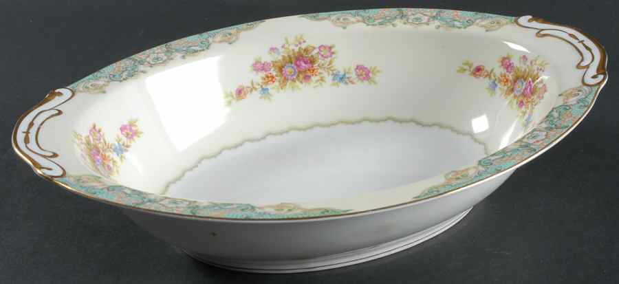 Fairmont 10" Oval Vegetable Bowl by Jyoto-1