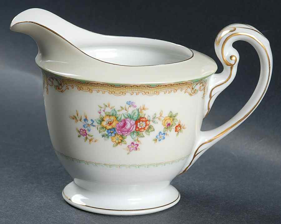 Green Traditional Creamer by Jyoto-1