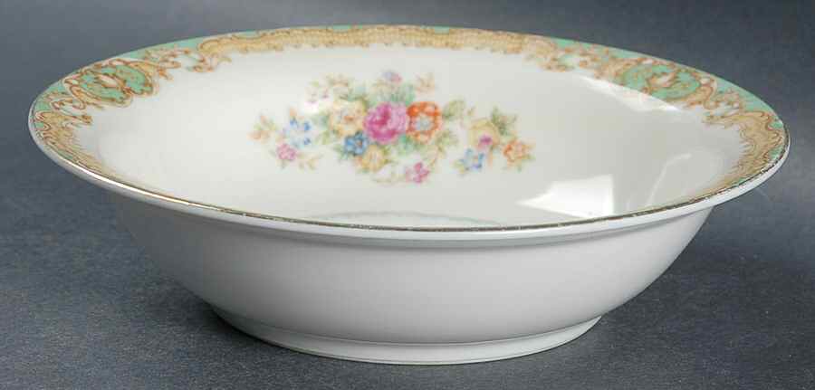 Green Traditional Fruit/Dessert (Sauce) Bowl by Jyoto-1