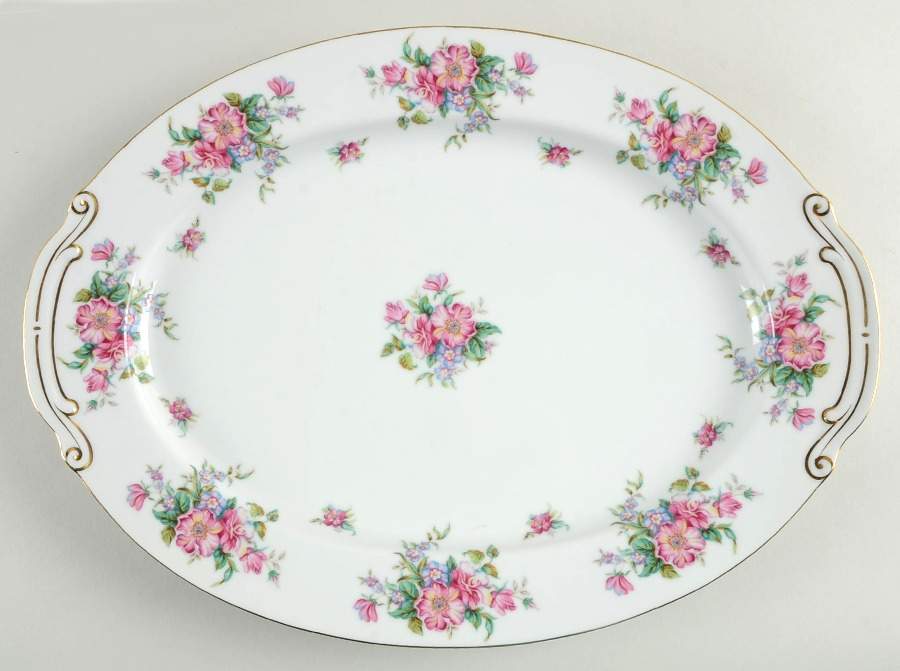 Hanford 16" Oval Serving Platter by Jyoto-1