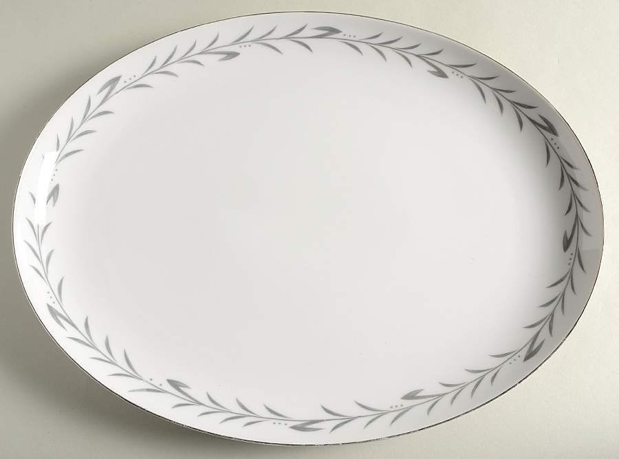 Helene 16" Oval Serving Platter by Jyoto-1