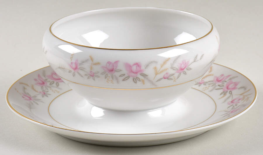 Lois Gravy Boat with Attached Underplate by Jyoto-1