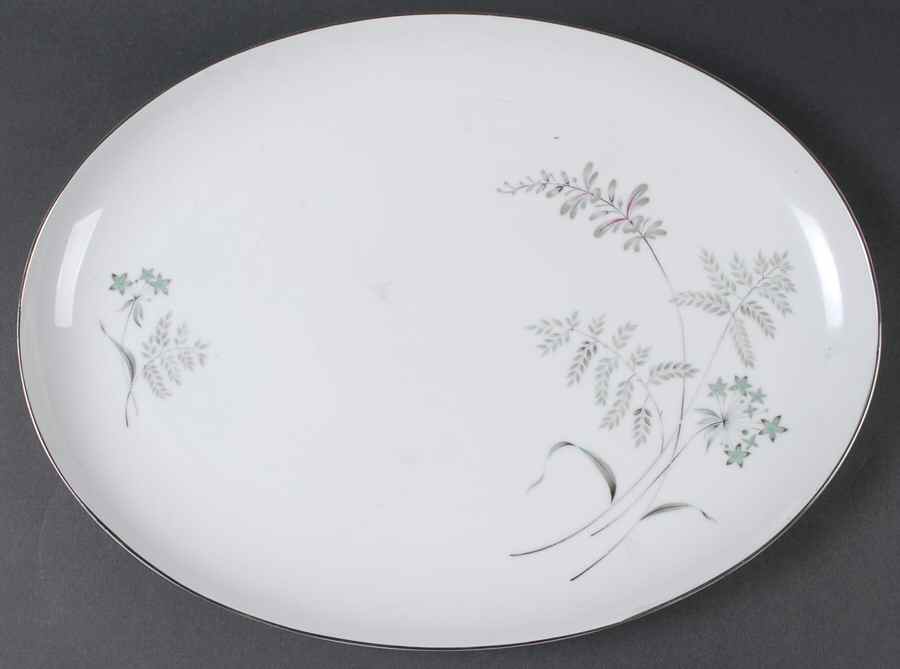 Maureen 16" Oval Serving Platter by Jyoto-1
