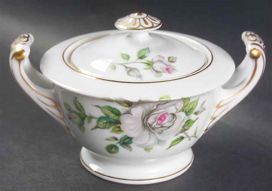 Melrose Sugar Bowl & Lid by Jyoto-1