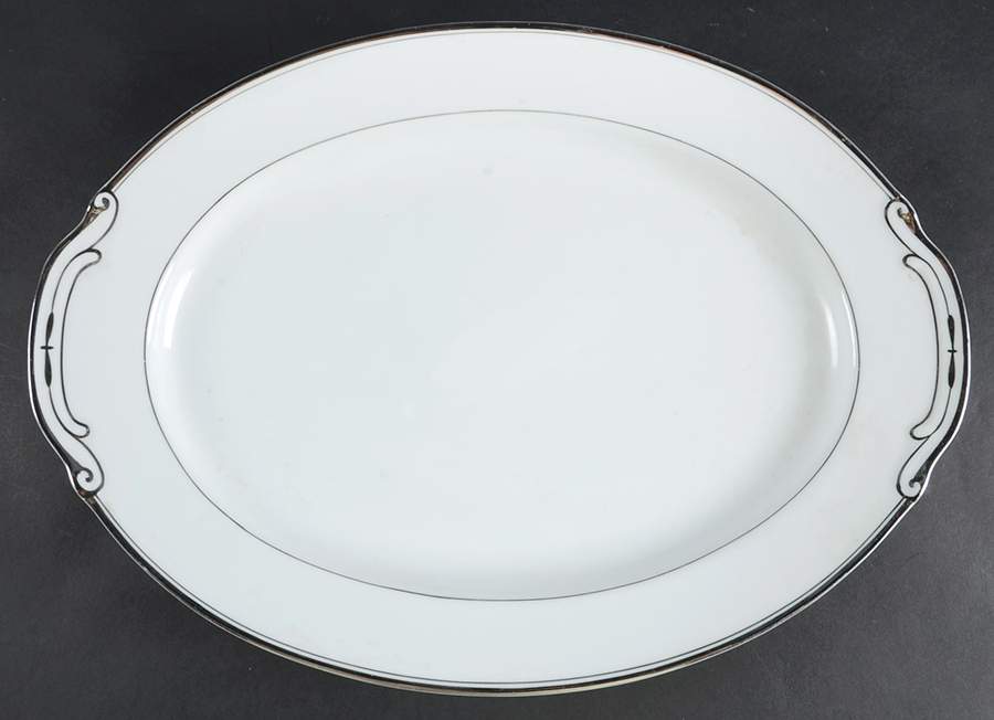 400P 16" Oval Serving Platter by Jyoto-1