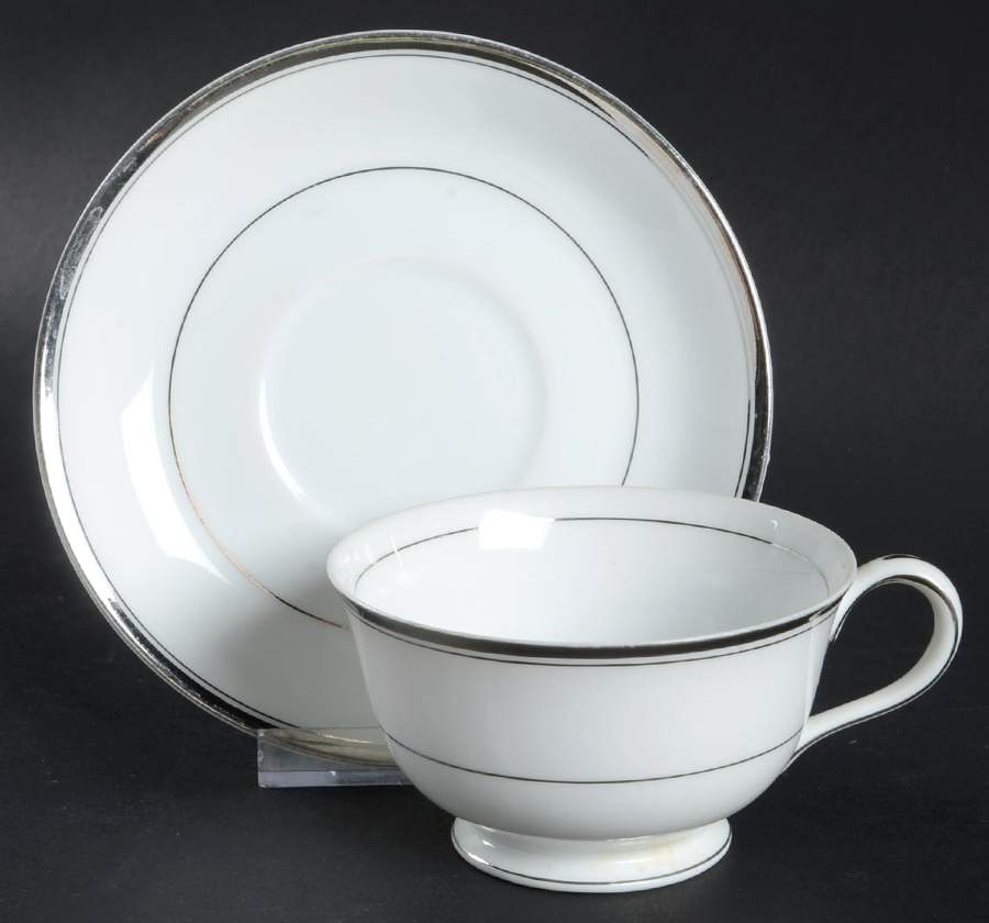 400P Footed Cup & Saucer Set by Jyoto-1