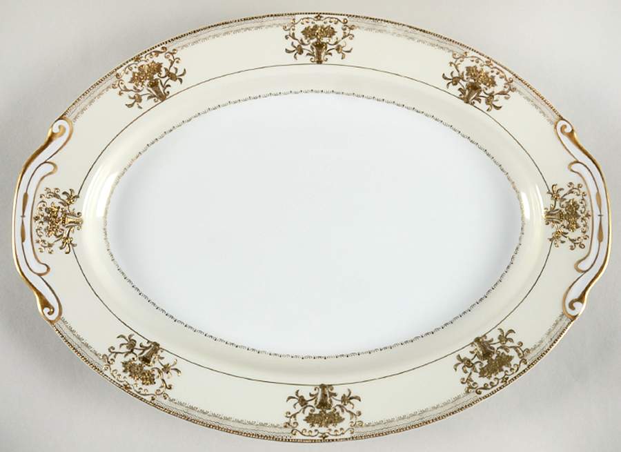 407 16" Oval Serving Platter by Jyoto-1
