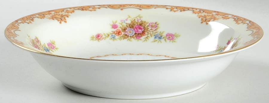 Tan Traditional Rim Soup Bowl by Jyoto-1
