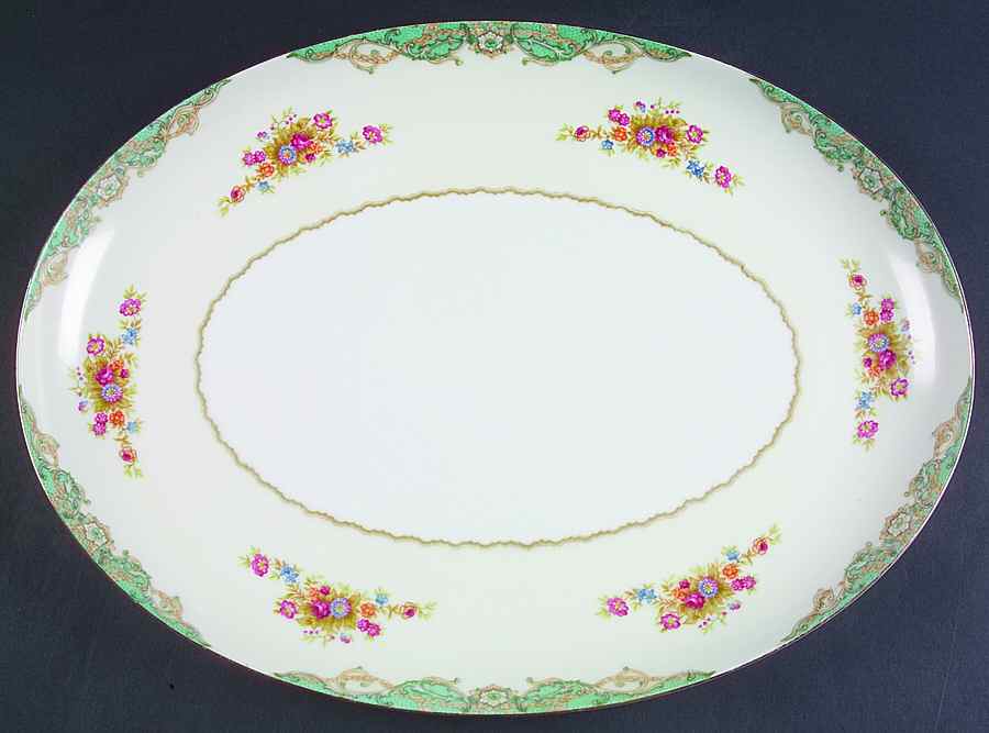 Windsor 16" Oval Serving Platter by Jyoto-1