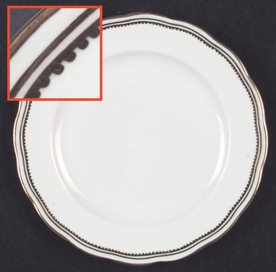 17779 Bread & Butter Plate by George Jones & Sons-1