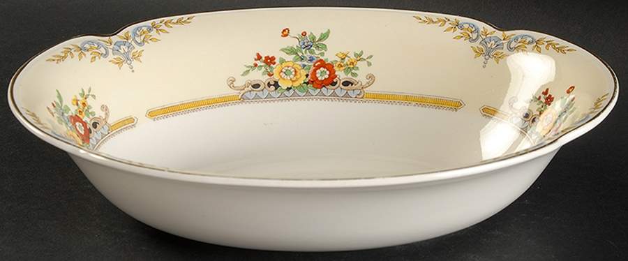 The Langhorn 9" Oval Vegetable Bowl by Johnson Brothers-1