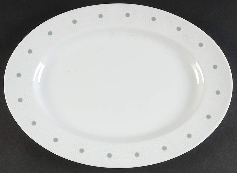 JOH219 13" Oval Serving Platter by Johann Haviland-1