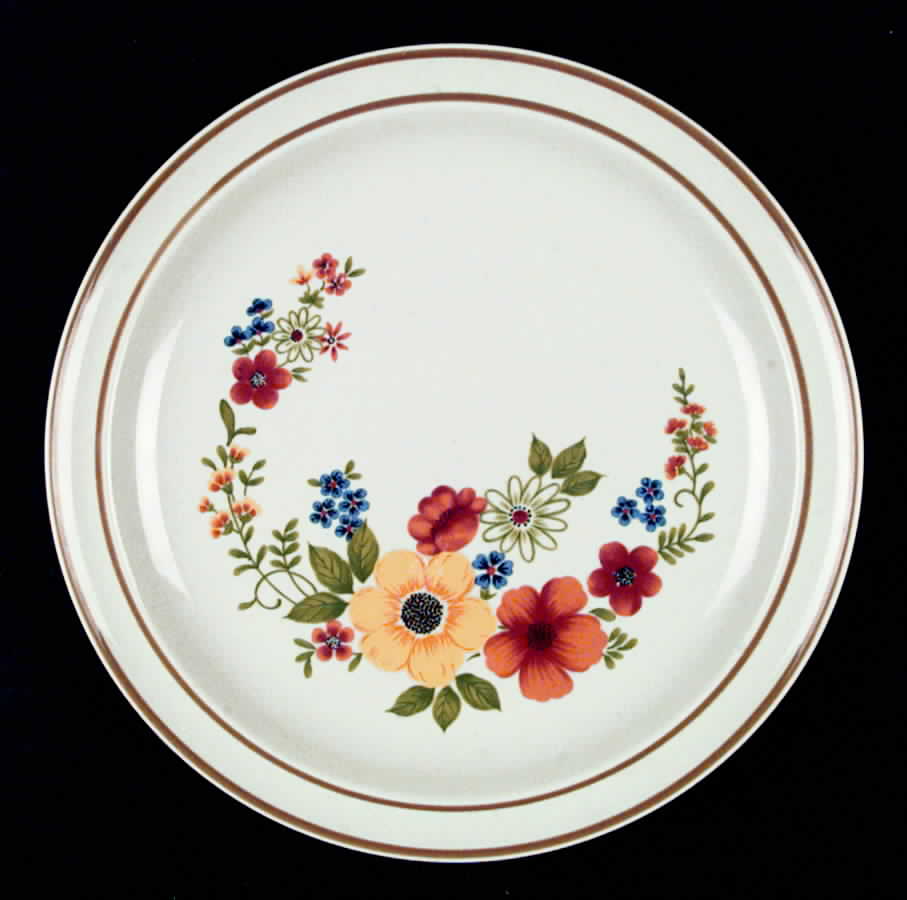 Sweet Flowers Dinner Plate by JMP Marketing-1