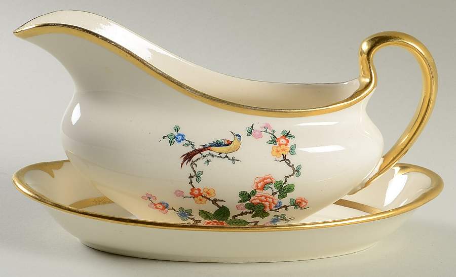 Jb318 Gravy Boat & Underplate/Relish by Johnson Brothers-1
