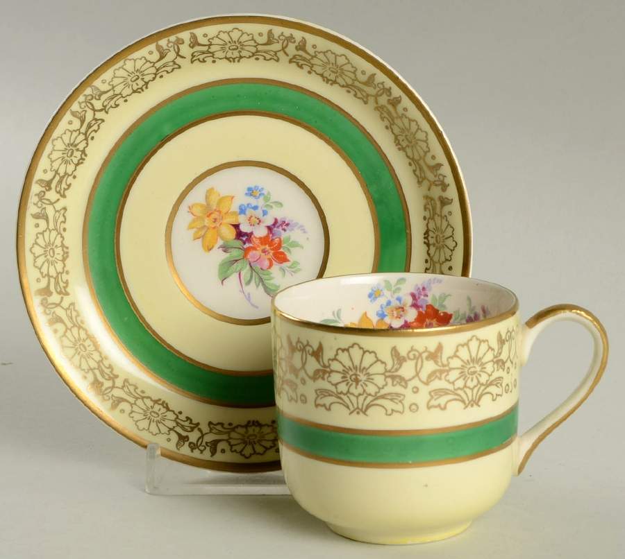 JB325 Flat Demitasse Cup & Saucer Set by Johnson Brothers-1