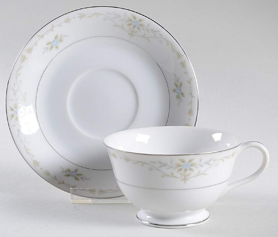 Avalon Footed Cup & Saucer Set by M Japan-1