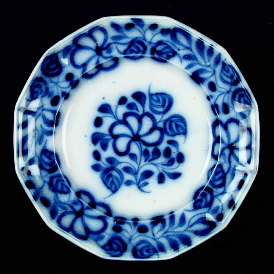 Heath's Flower Luncheon Plate by Joseph Heath-1