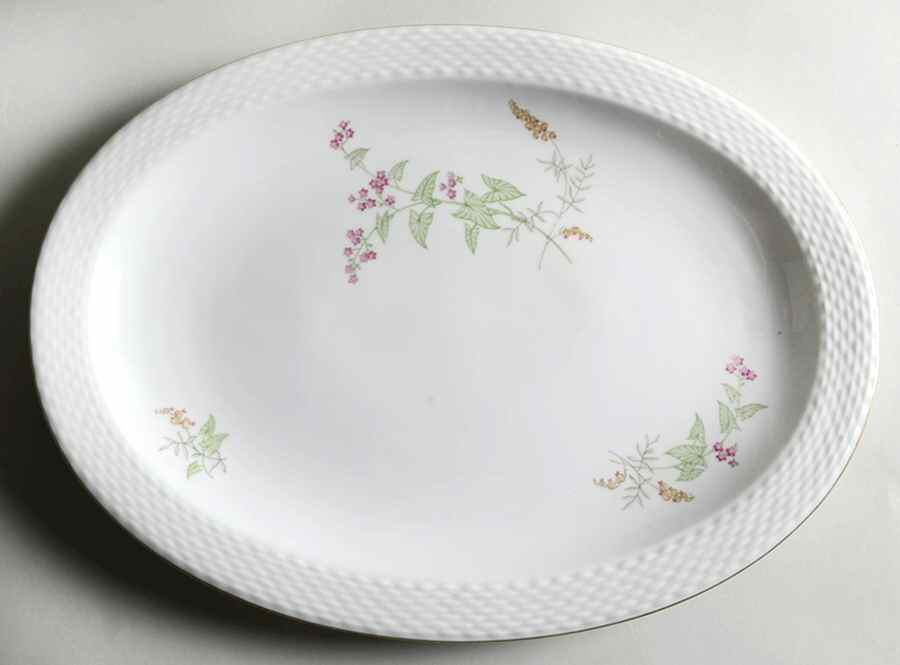 JOH225 14" Oval Serving Platter by Johann Haviland-1